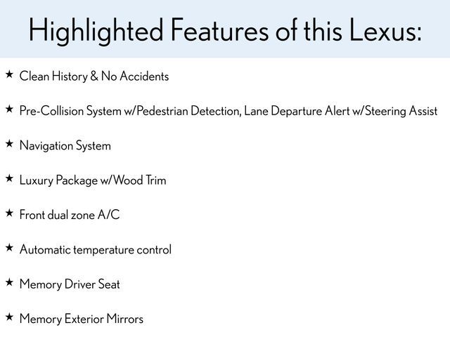 2016 Lexus ES 350