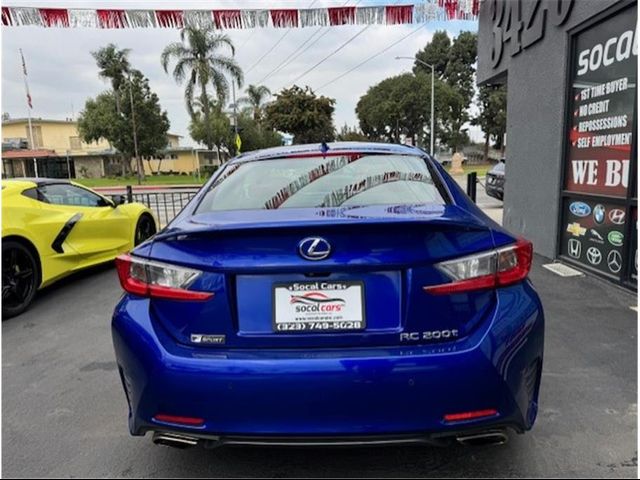 2016 Lexus RC 200t