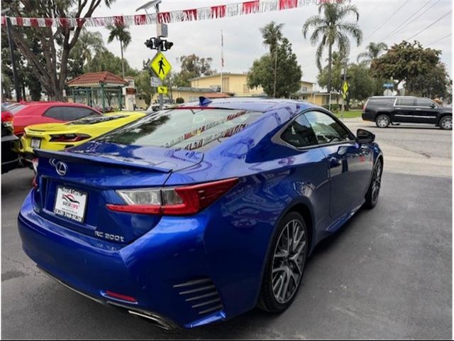 2016 Lexus RC 200t