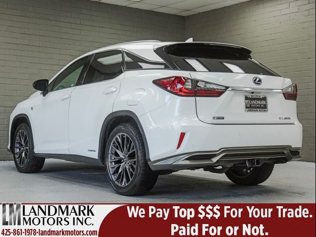 2016 Lexus RX 450h F Sport