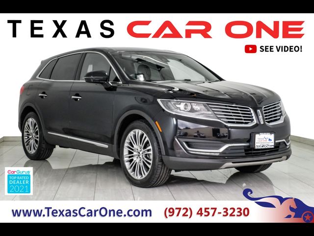 2016 Lincoln MKX Reserve