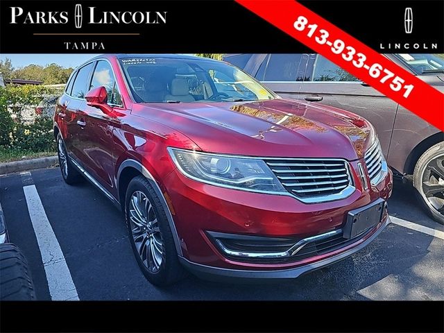 2016 Lincoln MKX Reserve