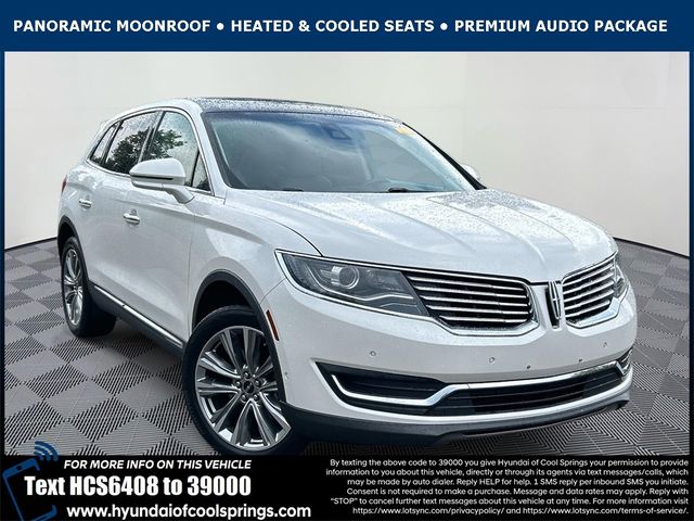 2016 Lincoln MKX Reserve