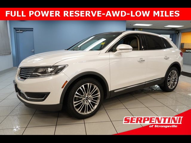 2016 Lincoln MKX Reserve