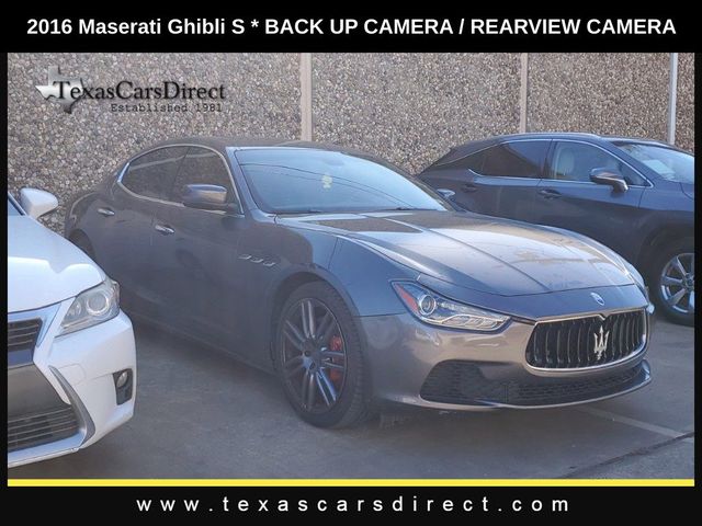 2016 Maserati Ghibli S