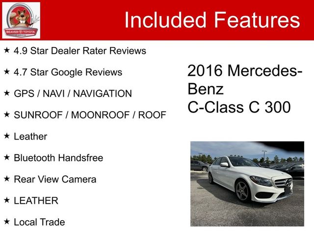 2016 Mercedes-Benz C-Class 300