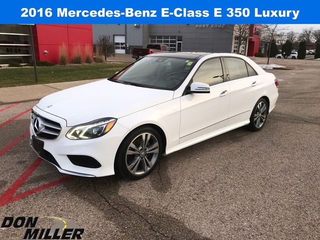 2016 Mercedes-Benz E-Class 