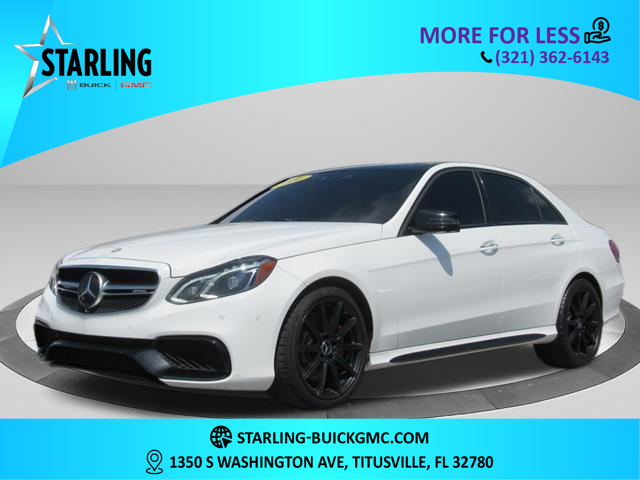 2016 Mercedes-Benz E-Class AMG 63 S