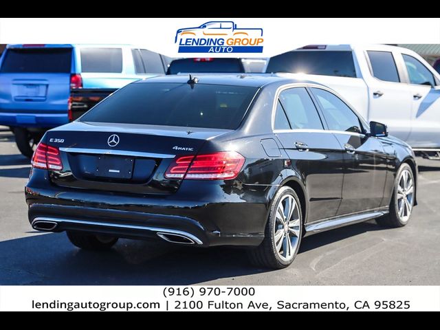 2016 Mercedes-Benz E-Class 350 Sport