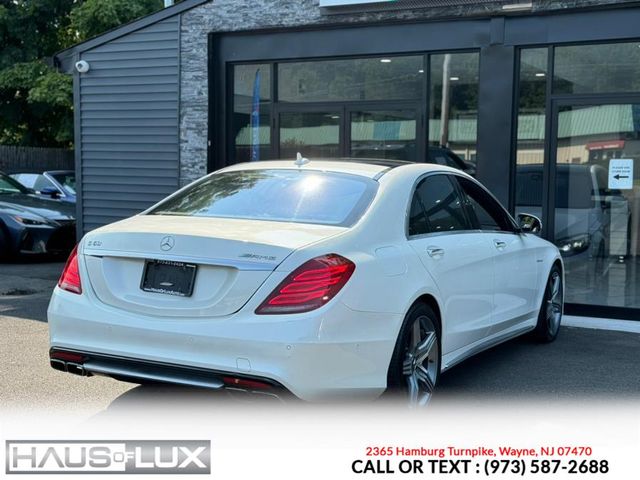 2016 Mercedes-Benz S-Class AMG 63