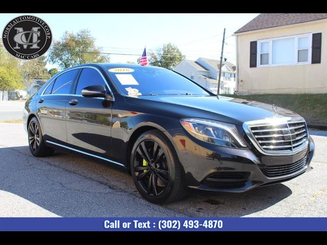 2016 Mercedes-Benz S-Class 550