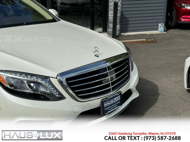 2016 Mercedes-Benz S-Class 550