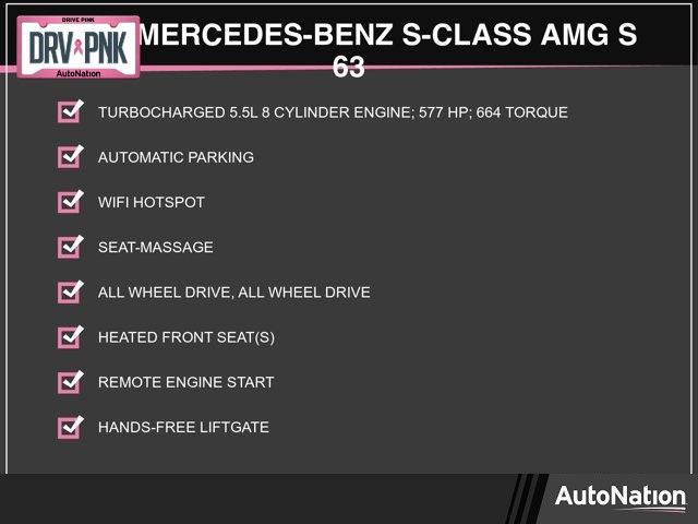 2016 Mercedes-Benz S-Class AMG 63