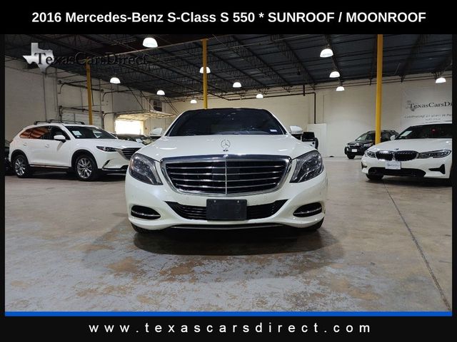 2016 Mercedes-Benz S-Class 550