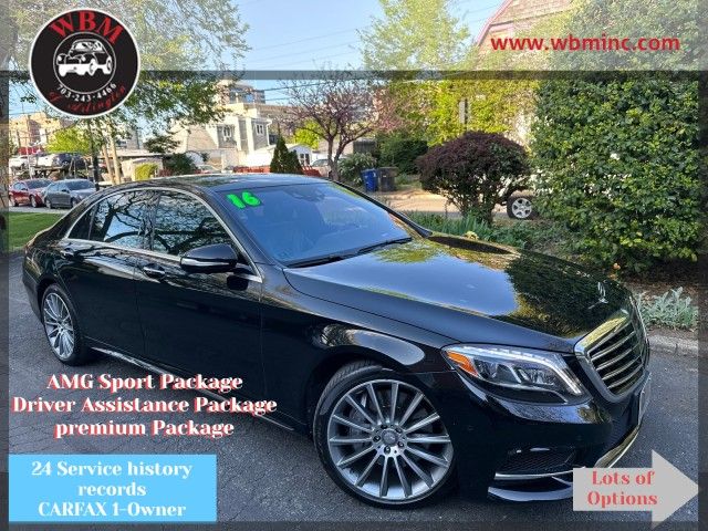 2016 Mercedes-Benz S-Class 550