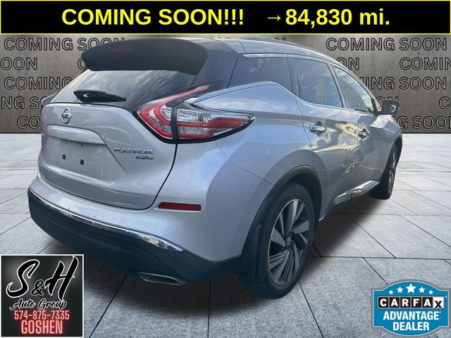 2016 Nissan Murano Platinum