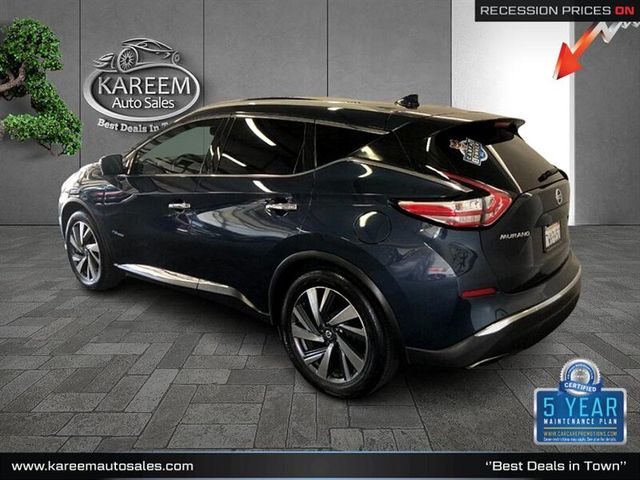 2016 Nissan Murano Platinum