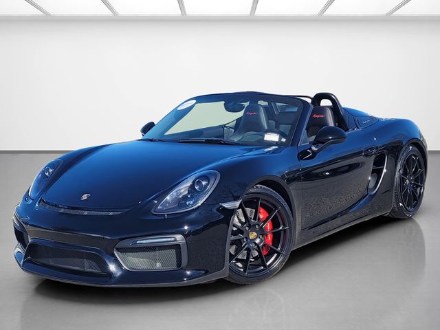 2016 Porsche Boxster Spyder