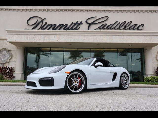 2016 Porsche Boxster Spyder