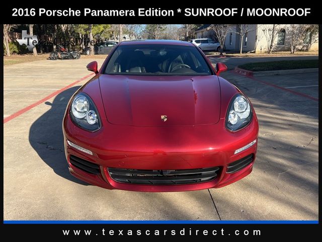 2016 Porsche Panamera Edition