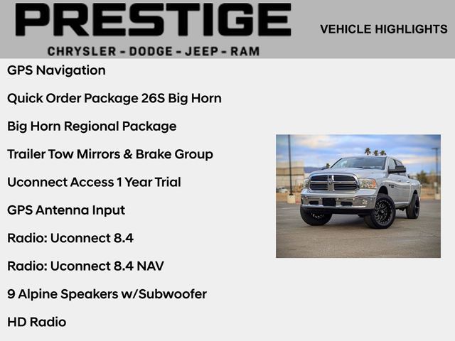 2016 Ram 1500 Big Horn