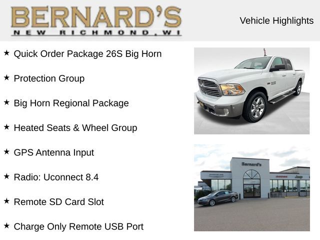 2016 Ram 1500 Big Horn