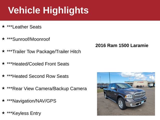 2016 Ram 1500 Laramie