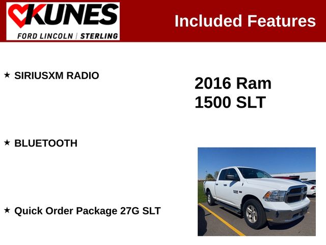 2016 Ram 1500 SLT