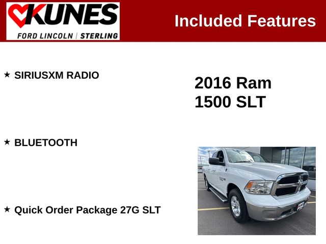 2016 Ram 1500 SLT