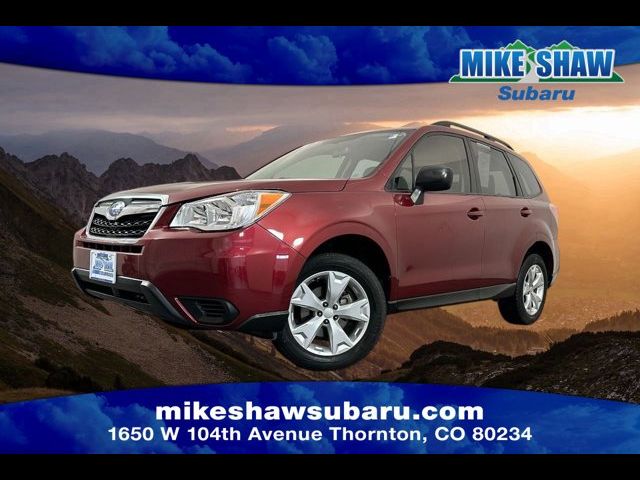 2016 Subaru Forester 2.5i