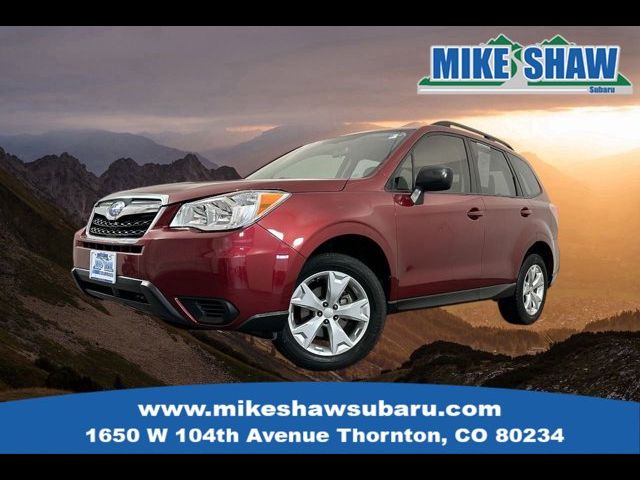 2016 Subaru Forester 2.5i