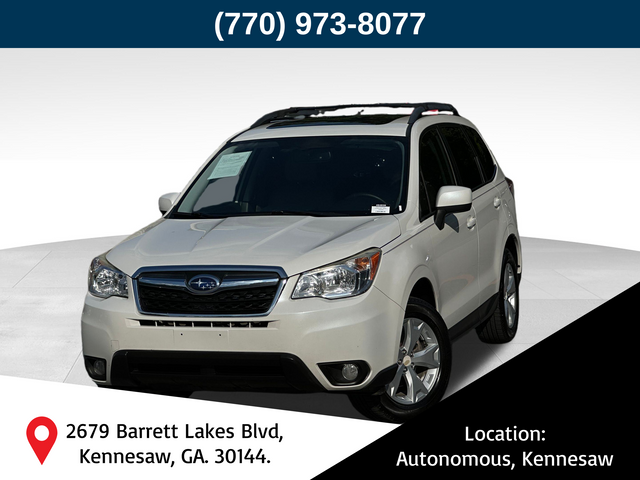 2016 Subaru Forester 2.5i Limited