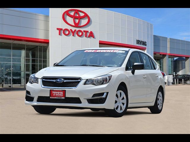 2016 Subaru Impreza 2.0i