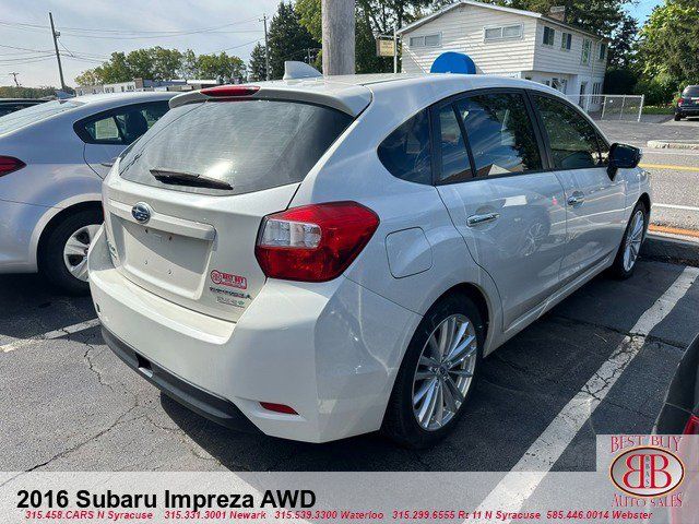 2016 Subaru Impreza 2.0i Limited