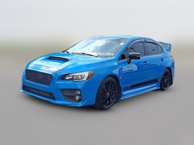 2016 Subaru WRX STI Series.Hyperblue