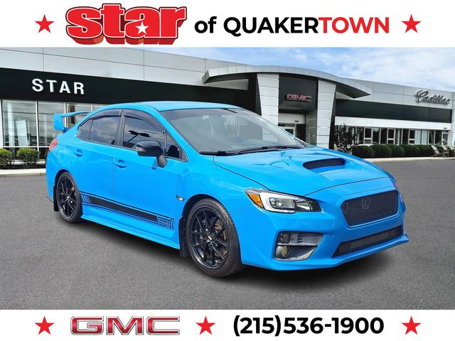 2016 Subaru WRX STI Series.Hyperblue