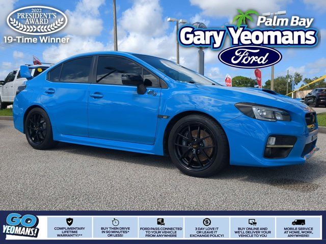 2016 Subaru WRX STI Series.Hyperblue