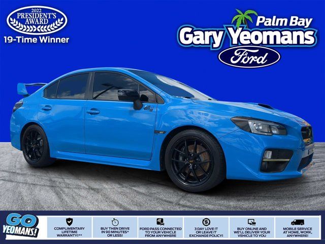 2016 Subaru WRX STI Series.Hyperblue