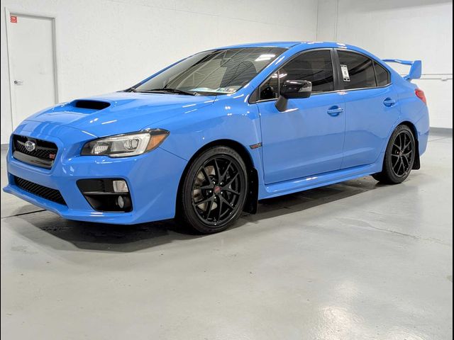 2016 Subaru WRX STI Series.Hyperblue