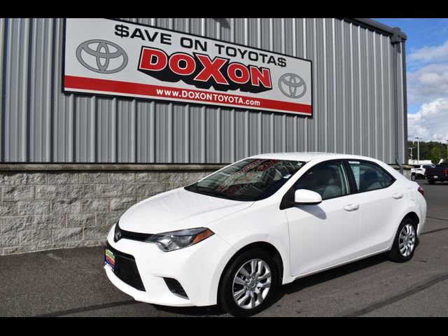 2016 Toyota Corolla LE