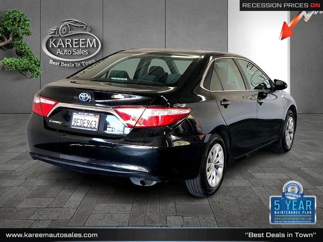 2016 Toyota Camry Hybrid LE