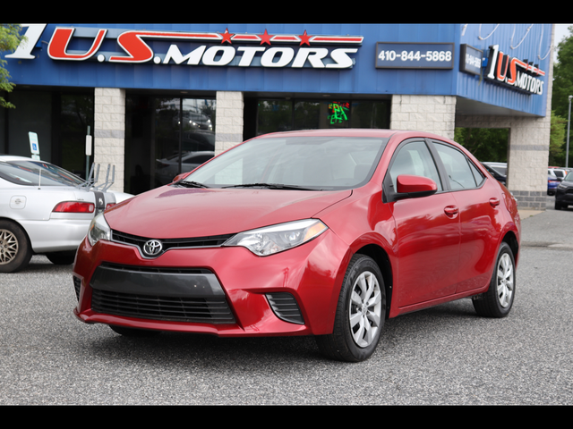 2016 Toyota Corolla S Special Edition