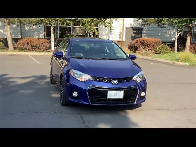 2016 Toyota Corolla S Plus