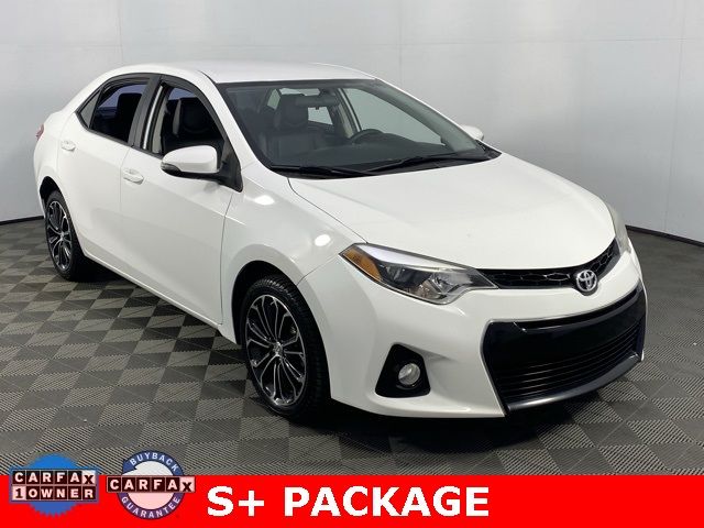 2016 Toyota Corolla S Plus