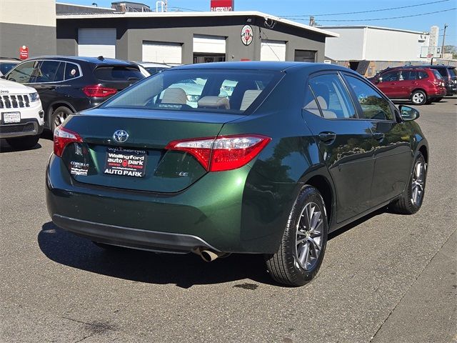 2016 Toyota Corolla LE Plus