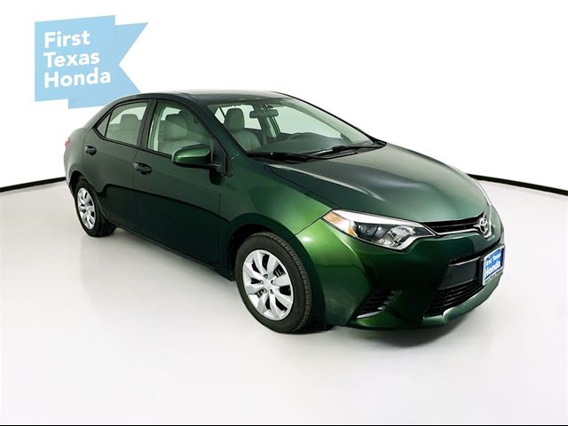 2016 Toyota Corolla LE