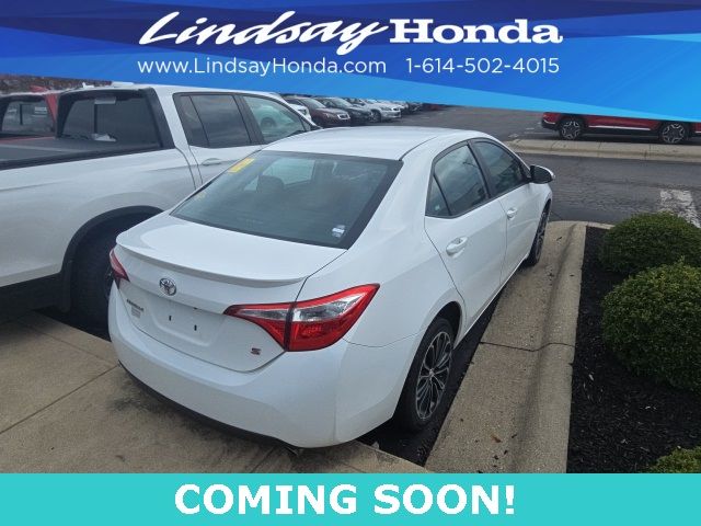 2016 Toyota Corolla S Plus