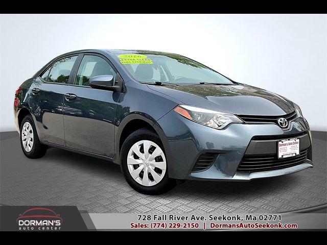 2016 Toyota Corolla L
