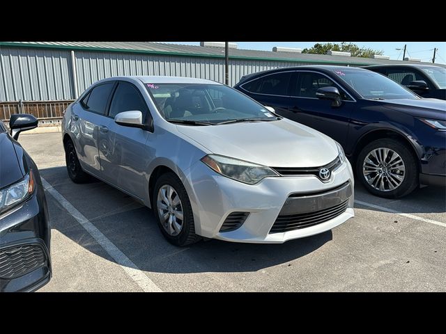 2016 Toyota Corolla LE