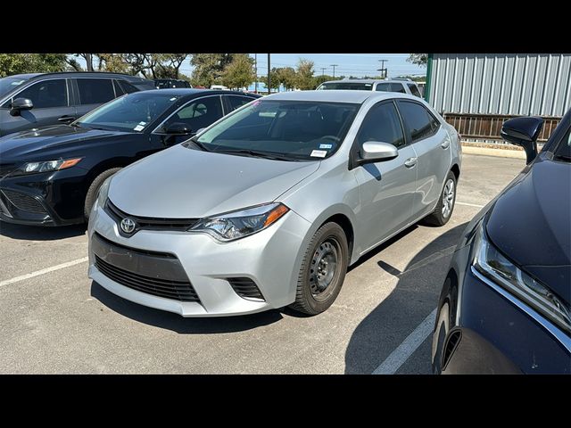 2016 Toyota Corolla LE